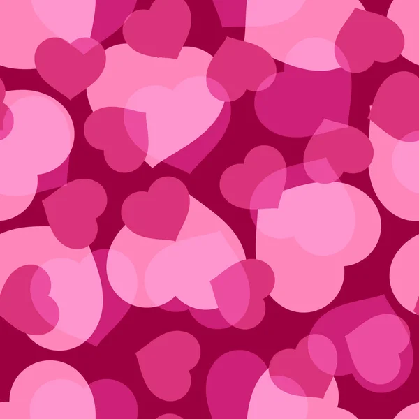 Valentines Day Seamless Pattern — Stock Vector