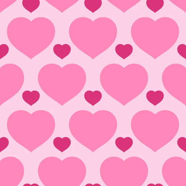 Valentines Day Seamless Pattern — Stock Vector