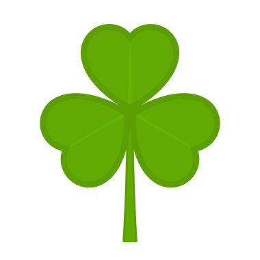 İzole shamrock simgesi