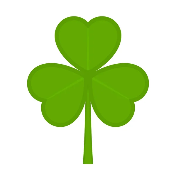 Icône Shamrock isolé — Image vectorielle