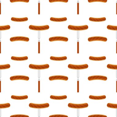 Izgara sosis seamless modeli