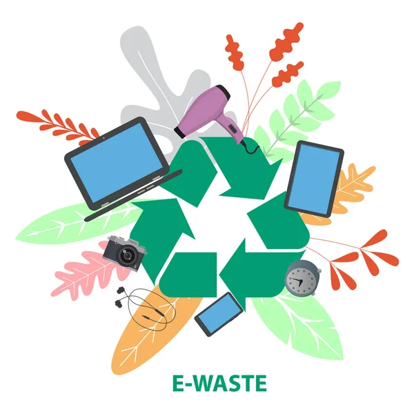 Electronic waste Royalty Free Stock Vectors