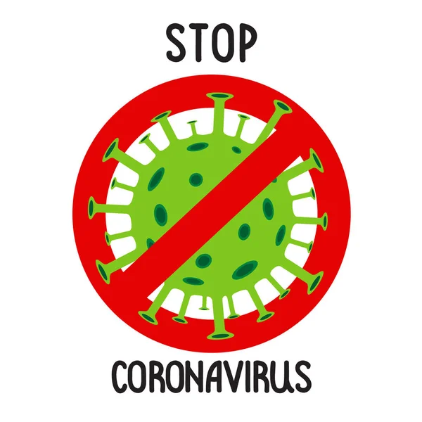 Coronavirus de Wuhan 2019-nCoV . — Archivo Imágenes Vectoriales