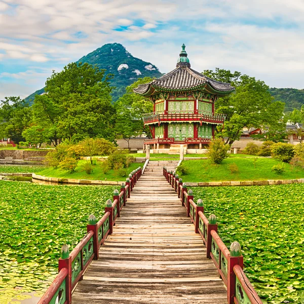 Gyeongbokgung Palace. South Korea. — Stock Photo, Image