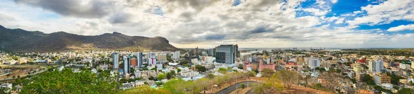 Panoramic view of Port Louis, Mauritius — Stock Photo, Image