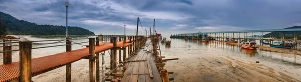 Penang Nemzeti Park, Malajzia. Panoráma — Stock Fotó