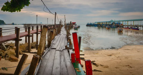 Penang Nemzeti Park, Malajzia. Panoráma — Stock Fotó