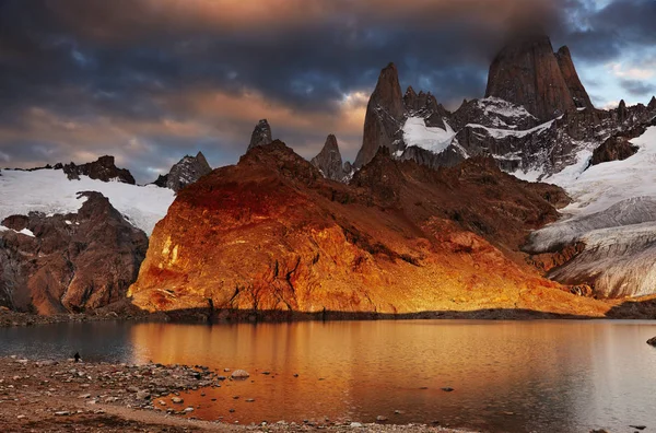 Mount Fitz Roy, Patagonia, Argentína — Stock Fotó