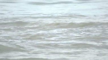 Çalışırken dalga yakın çekim, ağır çekim