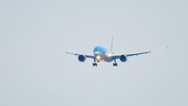 Boeing 787 Dreamliner — Stok video