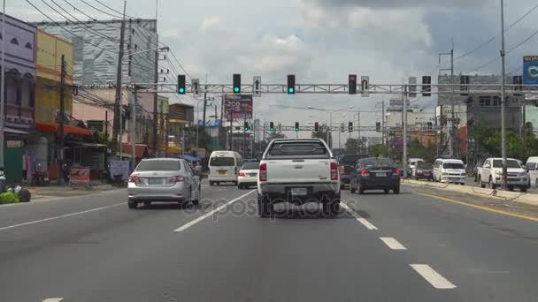 Autobahn der Insel Phuket — Stockvideo