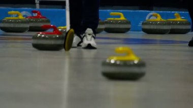 Buz Curling taşı