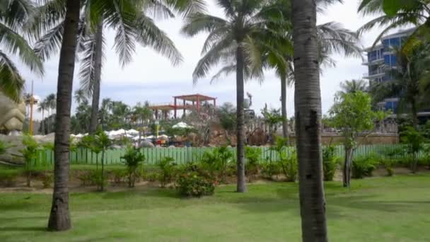 Aquapark em Hotel, Phuket Tailândia — Vídeo de Stock