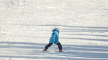 Kayakçı sakin ol dağlar Kayak Merkezi