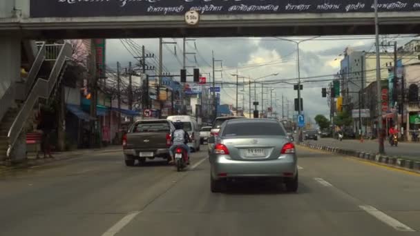 Autópálya Phuket sziget — Stock videók