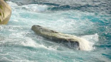 Turkuaz dalgalar, ağır çekim