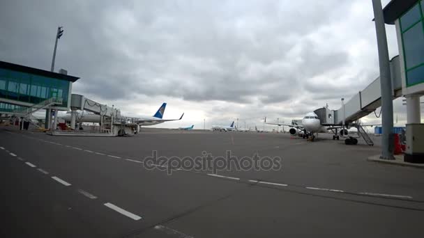 Aeropuerto Internacional de Astana — Vídeos de Stock