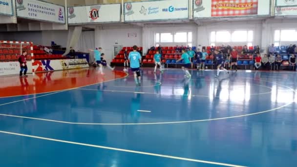 Pendant un match de Futsal — Video
