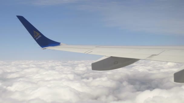 Εναέρια cumulus cloudscape — Αρχείο Βίντεο