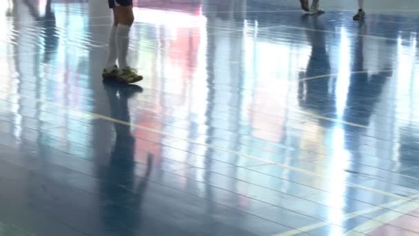 Futsal oyun sırasında — Stok video