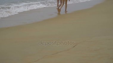 beach yürüme Çift