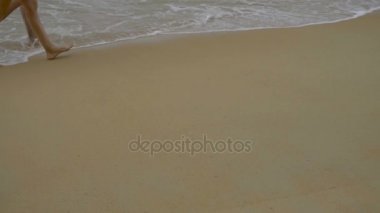 beach yürüme Çift