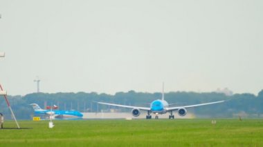 KLM Boeing 787 Dreamliner hızlandırmak gidiş daha önce