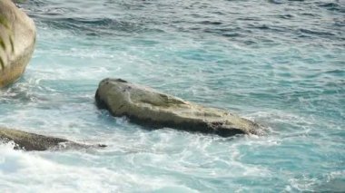 Turkuaz dalgalar, ağır çekim