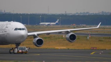 Airbus 340 servis dışı.