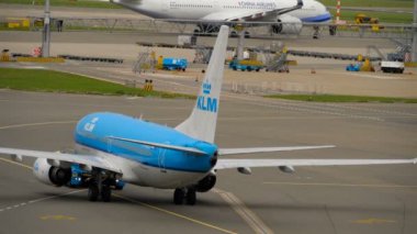 KLM Boeing 737 çekme