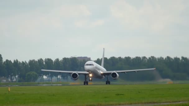 Jet Airplane take-off — Stock Video