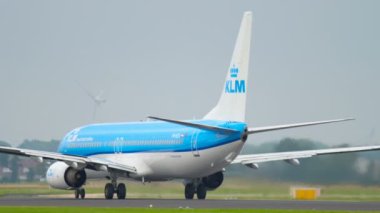 KLM Boeing 737 hızlandırmak gidiş daha önce