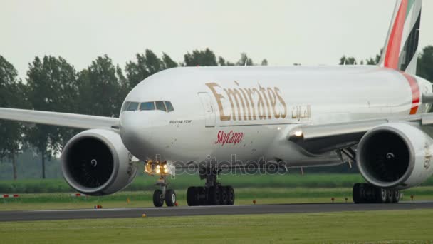 Emirates SkyCargo partenza — Video Stock