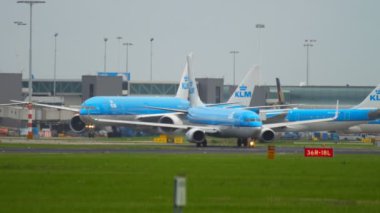 Hollanda Kraliyet Havayolları Klm uçak