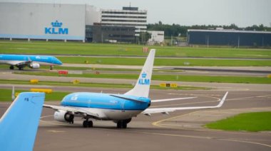 KLM Royal Dutch Airlines Boeing Taksilemek 737