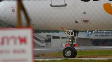 Uçak dişli ve motor yakın çekim