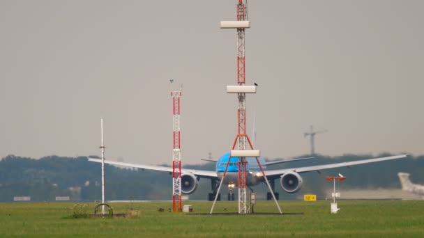 Plecare KLM Boeing 777 — Videoclip de stoc