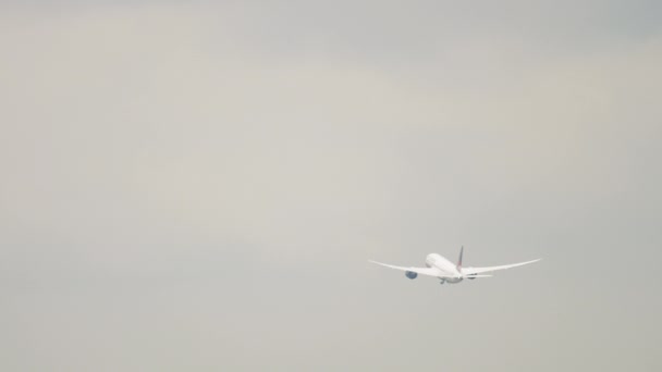 Boeing 787 Despegue de Air Canada — Vídeos de Stock