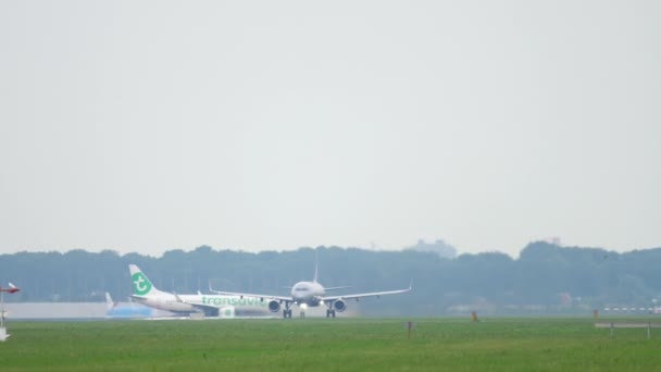 Salida de Aeroflot Airbus A321 — Vídeos de Stock