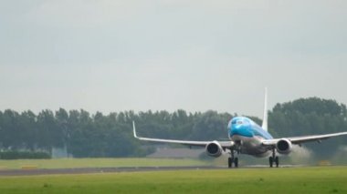 KLM Boeing 737 hızlandırmak gidiş daha önce