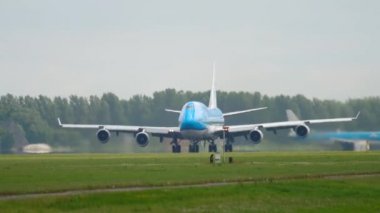 KLM Boeing 747 kalkış