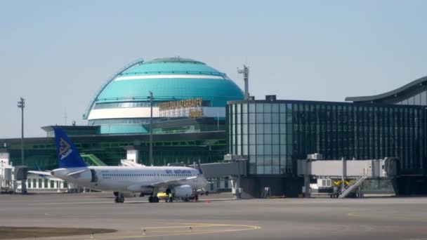 Astana International Airport — Stock Video
