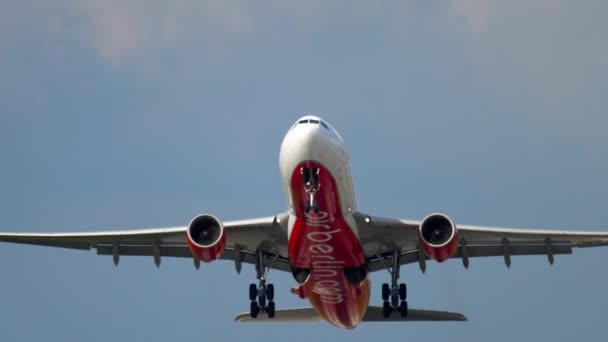 Airberlin Airbus 330 despegue — Vídeo de stock