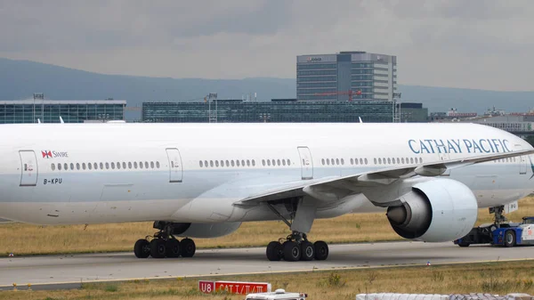 Katay Pacific Boeing 777 — Zdjęcie stockowe