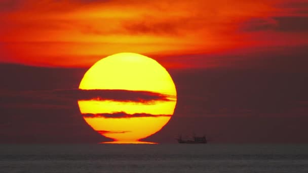Zachód słońca w Phuket, timelapse — Wideo stockowe