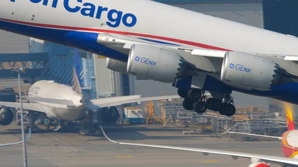 Nippon Cargo boeing 747 — Stock Photo, Image