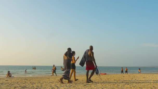 Пляж Най Ян Пхукета, время истекло — стоковое видео