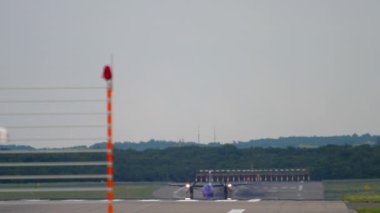 Turboprop uçak kalkış
