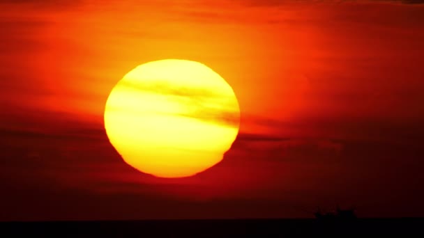 Peisajul apusului de soare la Phuket — Videoclip de stoc