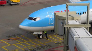 Tui Fly Boeing 737 taksinin sonu.